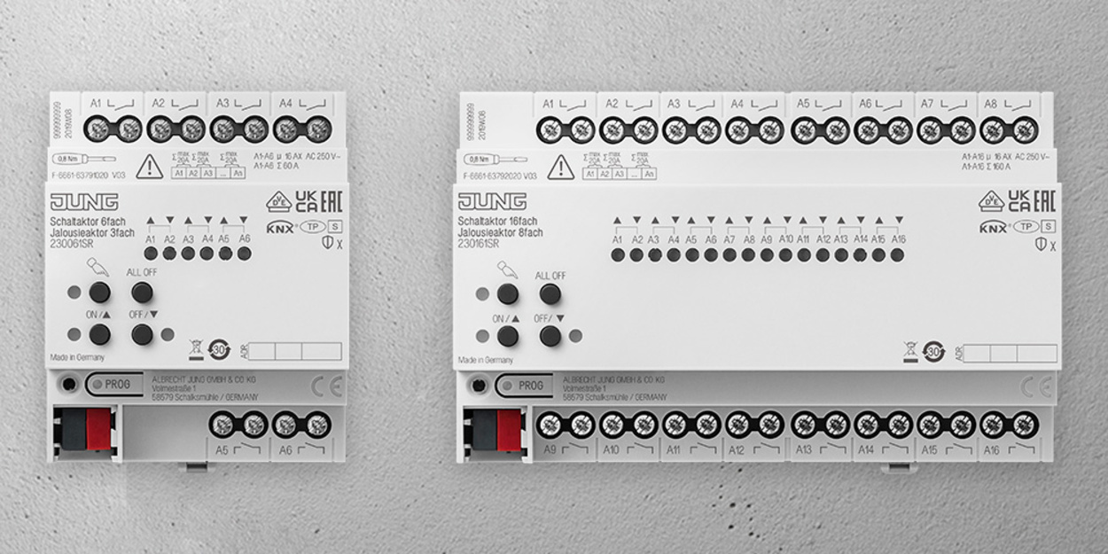 KNX Schalt- und Jalousieaktoren bei Baumann GmbH in Frankenthal