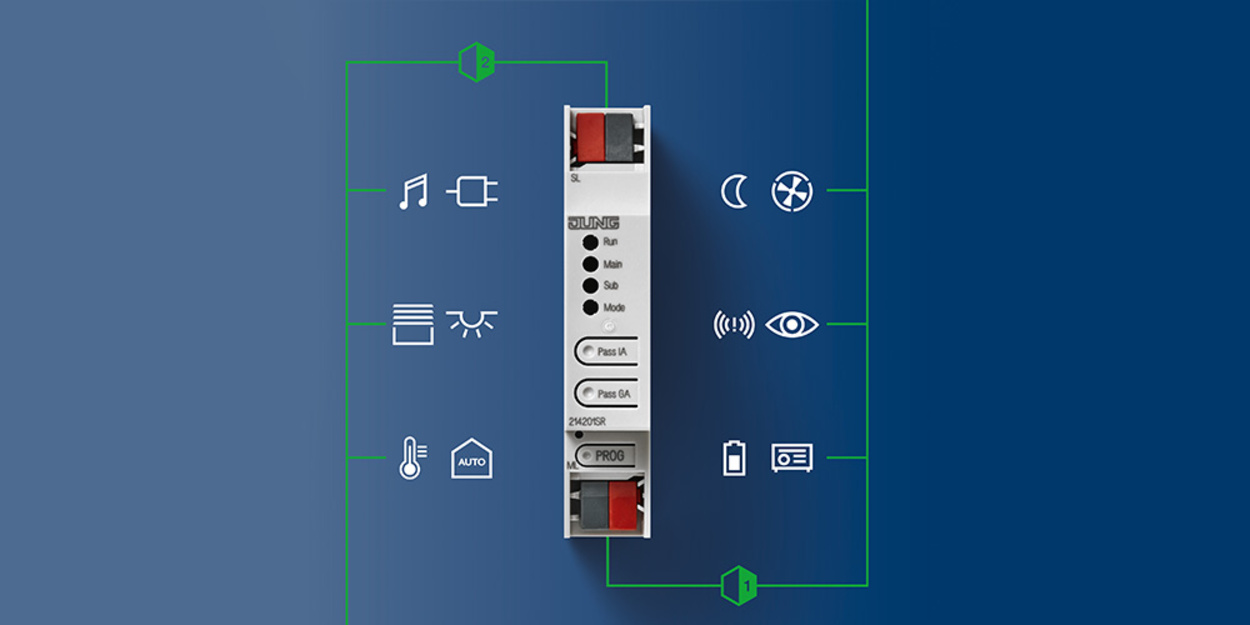 KNX Bereichs- und Linienkoppler bei Baumann GmbH in Frankenthal